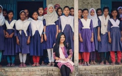 Workshop on Menstrual Hygiene Management (MHM) in Faridpur and winter blanket distribution