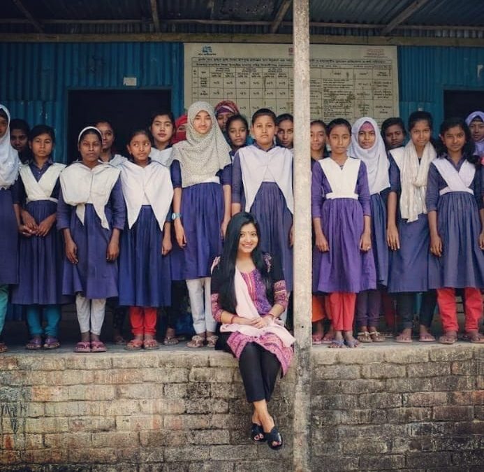 Workshop on Menstrual Hygiene Management (MHM) in Faridpur and winter blanket distribution